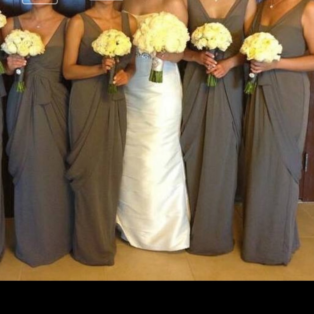 White by Vera Wang Chiffon Dress - Picture 7 of 7